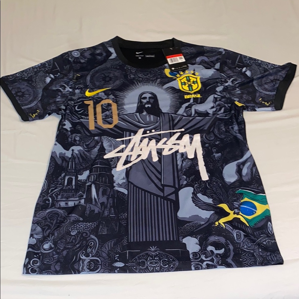 Nike Brazil Graphic Soccer Jersey